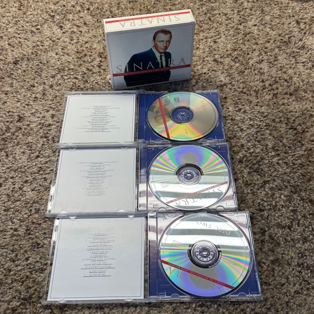 Frank Sinatra There's No Business Like Show Business 3-CD Box Set Legacy ABX 014